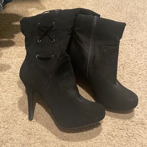 Brand new with tags heeled boots